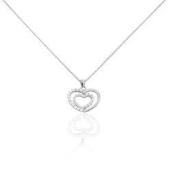 Histoire d'Or Collier Annabelle Argent Blanc Oxyde De Zirconium Sale