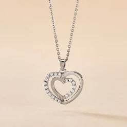 Histoire d'Or Collier Annabelle Argent Blanc Oxyde De Zirconium Sale