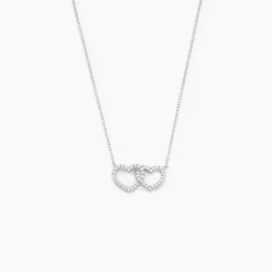 Histoire d'Or Collier Anne-ael Argent Blanc Oxyde De Zirconium Sale