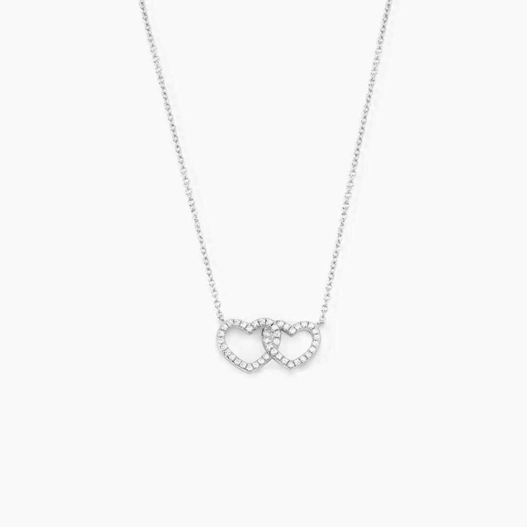 Histoire d'Or Collier Anne-ael Argent Blanc Oxyde De Zirconium Sale