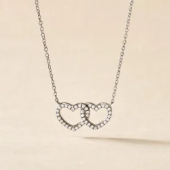 Histoire d'Or Collier Anne-ael Argent Blanc Oxyde De Zirconium Sale