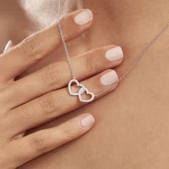 Histoire d'Or Collier Anne-ael Argent Blanc Oxyde De Zirconium Sale