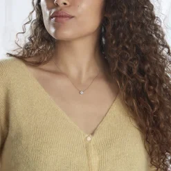 Histoire d'Or Collier Anne-charlotte Argent Blanc Oxyde De Zirconium New