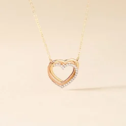 Histoire d'Or Collier Anthime Or Tricolore Oxydes De Zirconium Online