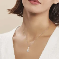 Histoire d'Or Collier Antonietta Argent Blanc Oxyde De Zirconium Best