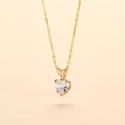 Histoire d'Or Collier Aodren Or Jaune Oxyde De Zirconium New