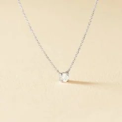 Histoire d'Or Collier Aphrodite or blanc diamant Clearance