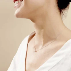 Histoire d'Or Collier Aphrodite or blanc diamant Clearance