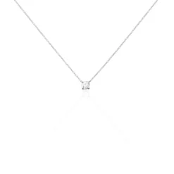 Histoire d'Or Collier Aphrodite or blanc diamant Clearance