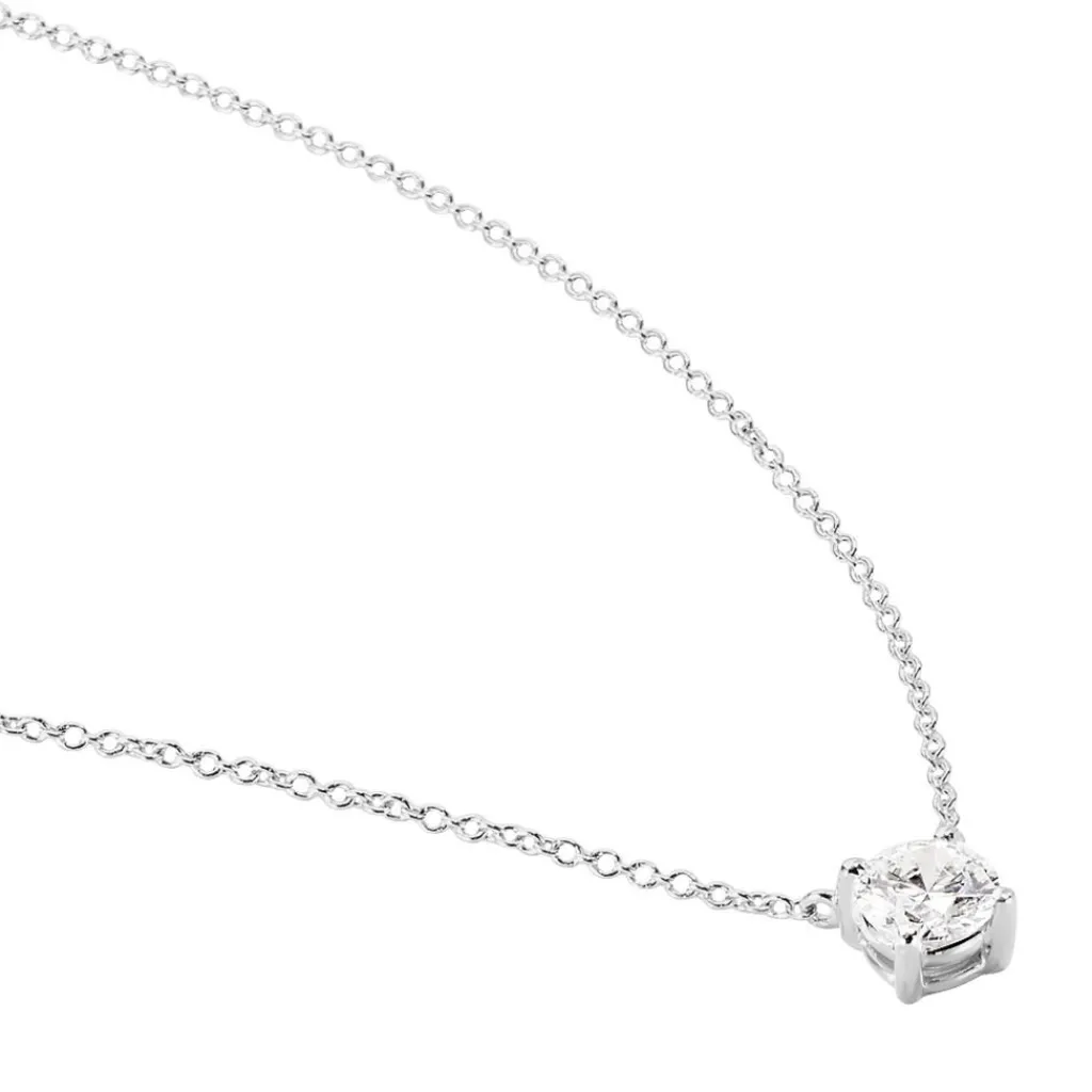 Histoire d'Or Collier Aphrodite or blanc diamant Clearance