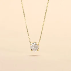 Histoire d'Or Collier Aphrodite Or Jaune Diamant Synthetique or jaune diamant synthétique New