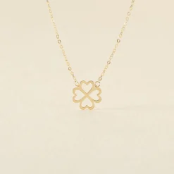 Histoire d'Or Collier Aquilegia Or Jaune Online