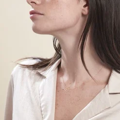 Histoire d'Or Collier Aquilegia Or Jaune Online