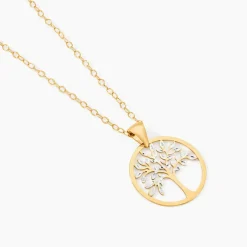 Histoire d'Or Collier Aragorn Or Bicolore Discount