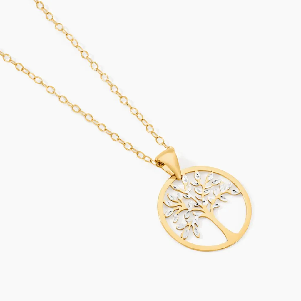 Histoire d'Or Collier Aragorn Or Bicolore Discount