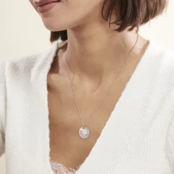 Histoire d'Or Collier Arcelia Argent Blanc Quartz Perle De Culture Outlet