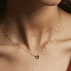 Histoire d'Or Collier Arenale Or Jaune Amethyste or jaune amethyste violette New