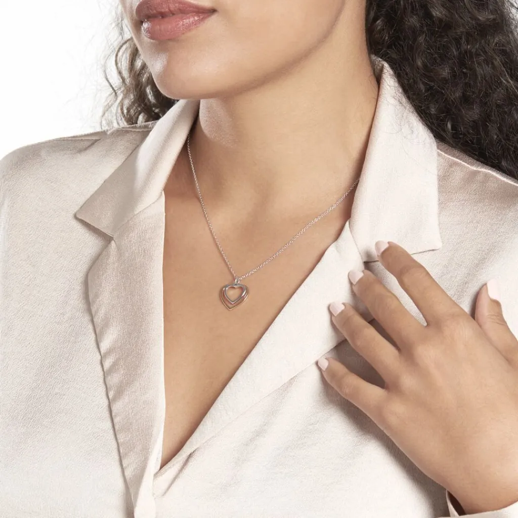 Histoire d'Or Collier Argent Bicolore Fethi Discount