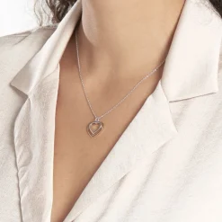 Histoire d'Or Collier Argent Bicolore Fethi Discount