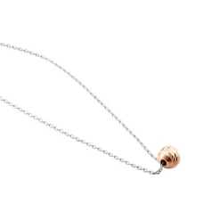 Histoire d'Or Collier Argent Bicolore Ramiro New