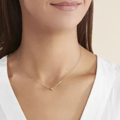 Histoire d'Or Collier Argent Bicolore Ramiro New