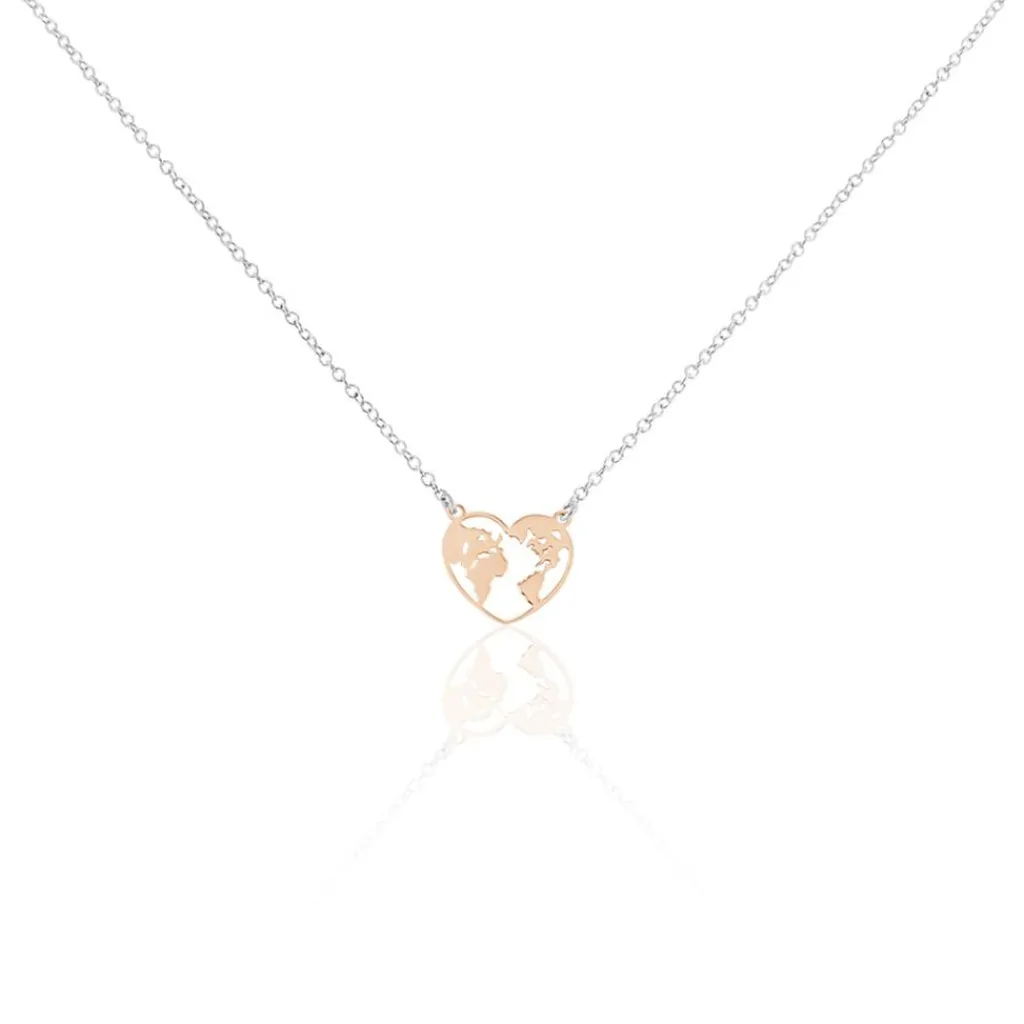 Histoire d'Or Collier Argent Bicolore Toyo Outlet