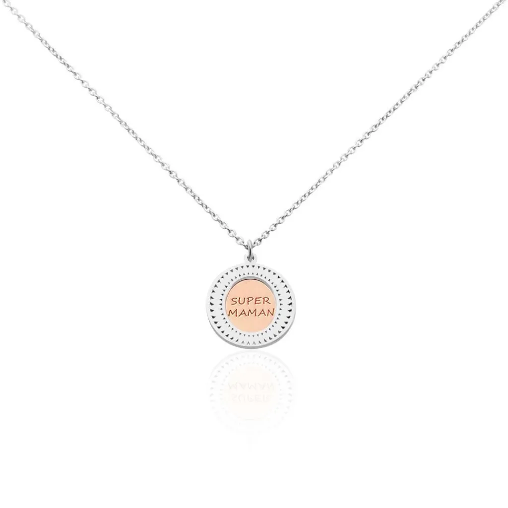 Histoire d'Or Collier Argent Bicolore Teodoro Best