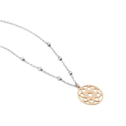 Histoire d'Or Collier Argent Bicolore Vicencio Outlet