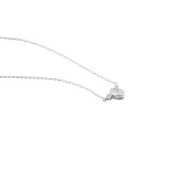 Histoire d'Or Collier Argent Blanc Afonso Oxyde De Zirconium Clearance
