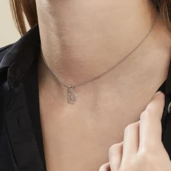 Histoire d'Or Collier Argent Blanc Alekdandarine Sale