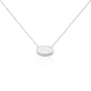 Histoire d'Or Collier Argent Blanc Ankur Oxydes De Zirconium