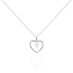 Histoire d'Or Collier Argent Blanc Armo Oxydes De Zirconium Best