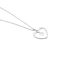 Histoire d'Or Collier Argent Blanc Armo Oxydes De Zirconium Best