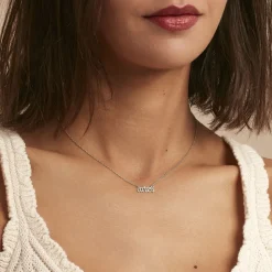 Histoire d'Or Collier Astro argent blanc New