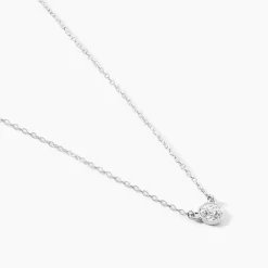 Histoire d'Or Collier Argent Blanc Auxana Oxyde De Zirconium argent blanc oxyde Hot