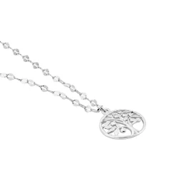 Histoire d'Or Collier Argent Blanc Buccinarie