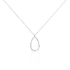 Histoire d'Or Collier Argent Blanc Camulos Hot