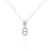 Histoire d'Or Collier Argent Blanc Caprina Oxydes De Zirconium Hot