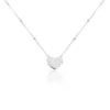 Histoire d'Or Collier Argent Blanc Careen Best