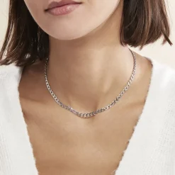 Histoire d'Or Collier Argent Blanc Casper Outlet