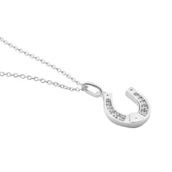 Histoire d'Or Collier Argent Blanc Centaures Oxyde De Zirconium New