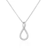 Histoire d'Or Collier Argent Blanc Eileen Oxyde De Zirconium Best