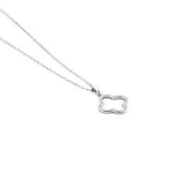 Histoire d'Or Collier Argent Blanc Finnegan Oxydes De Zirconium Discount