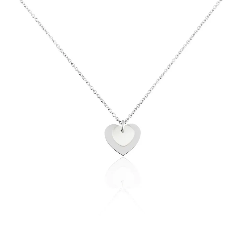 Histoire d'Or Collier Argent Blanc Ikaria Nacre Sale