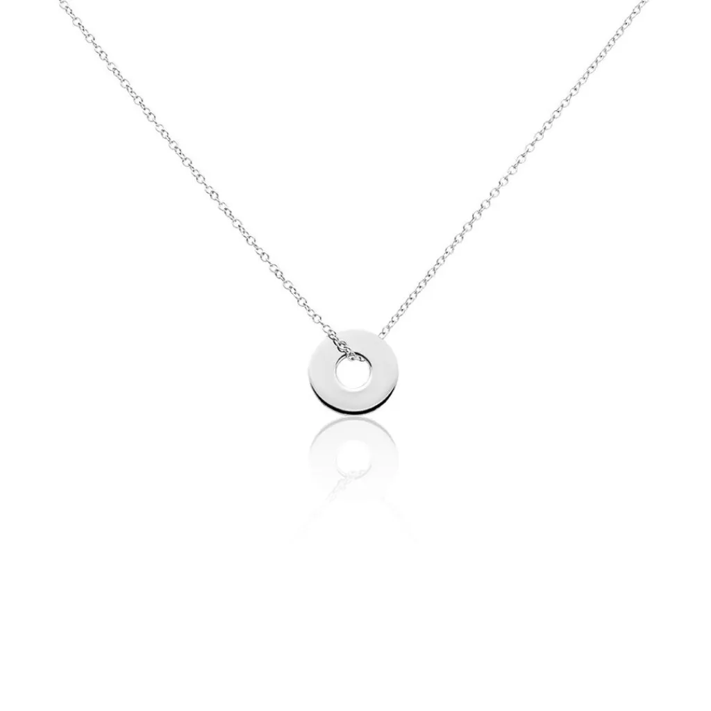 Histoire d'Or Collier Argent Blanc Isandro Best