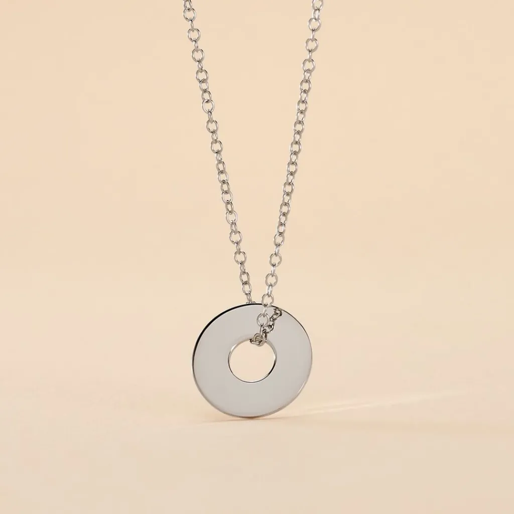 Histoire d'Or Collier Argent Blanc Isandro Best