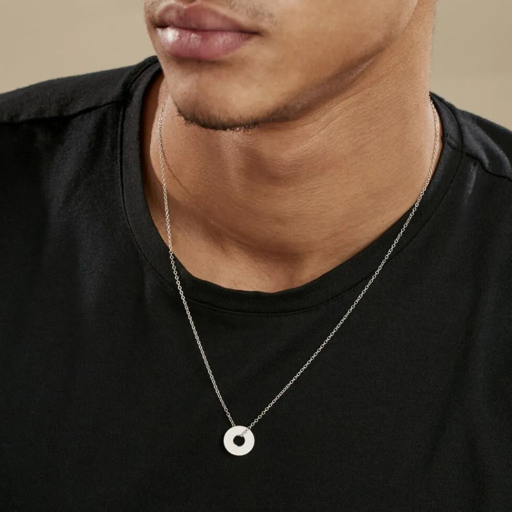 Histoire d'Or Collier Argent Blanc Isandro Best