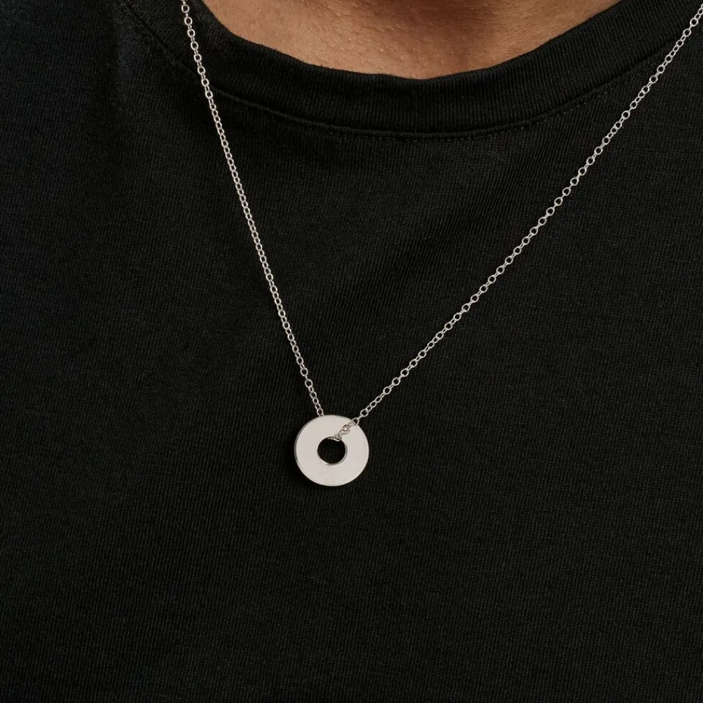 Histoire d'Or Collier Argent Blanc Isandro Best