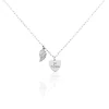 Histoire d'Or Collier Argent Blanc Laios Best