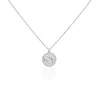 Histoire d'Or Collier Argent Blanc Lew Hot